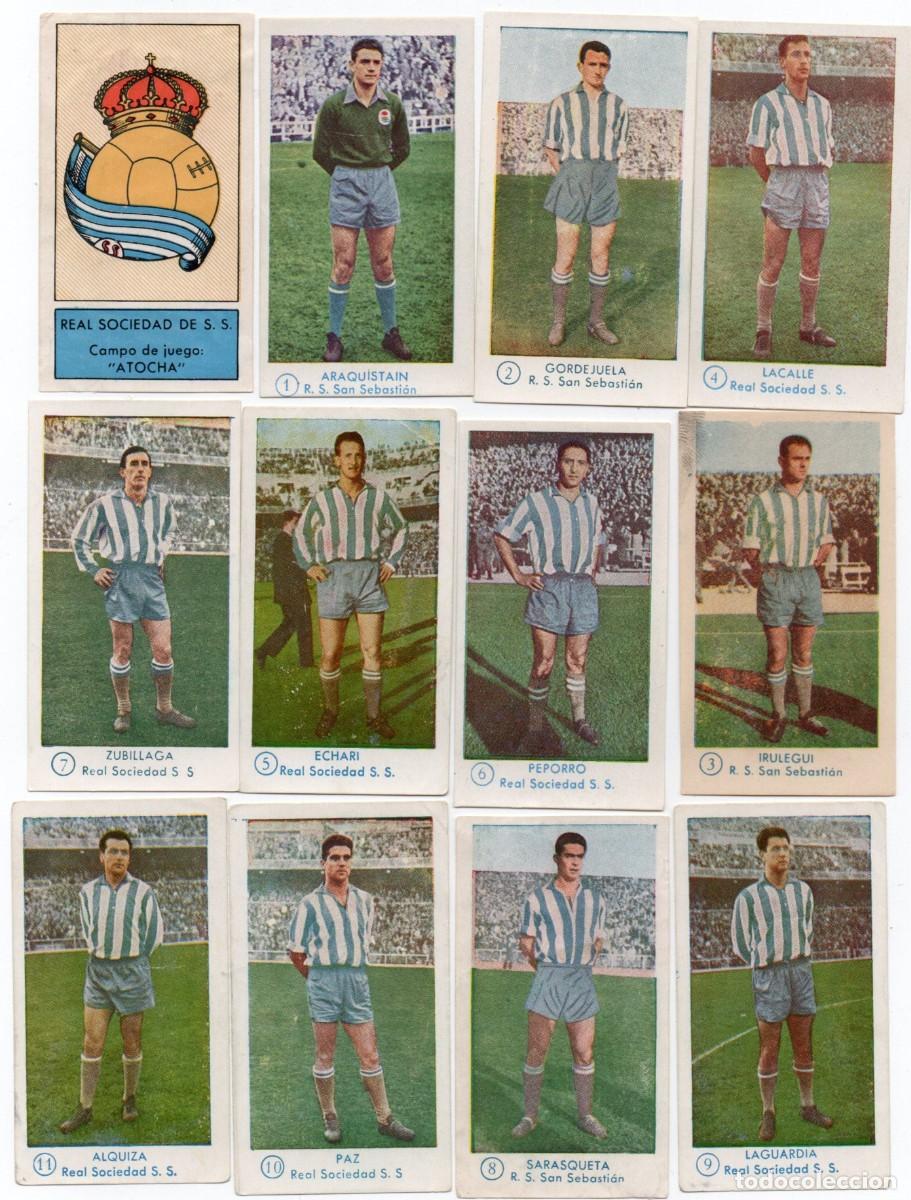 Figurine di Calcio: REAL SOCIEDAD 1957, DE GRAFICAS BACHENDE,