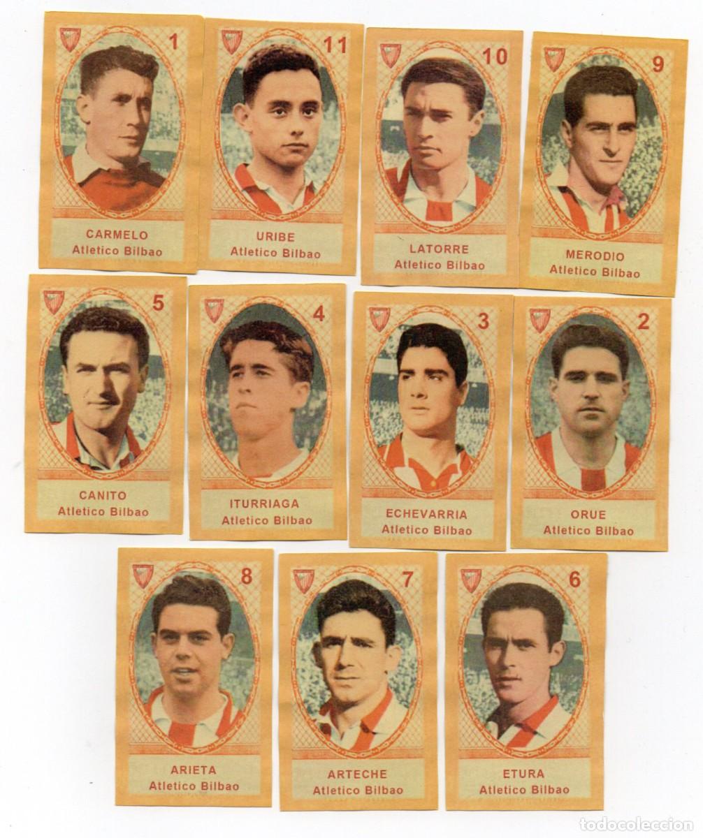 Cromos de F&uacute;tbol: AT, BILBAO,1962, DE CHOCOLATES EL CASTILLO