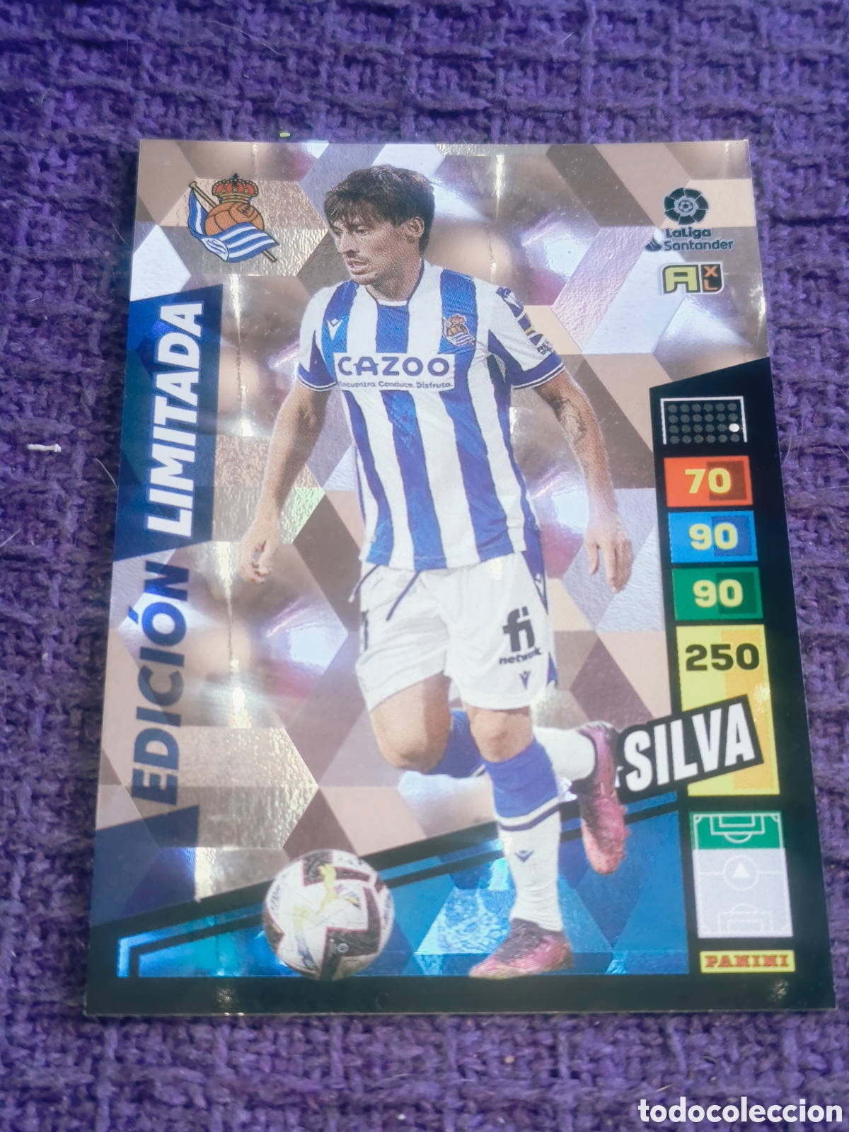 Cromos de F&uacute;tbol: David Silva - Edici&oacute;n Limitada - Adrenalyn XL LaLiga Santander 2022-23 - Panini