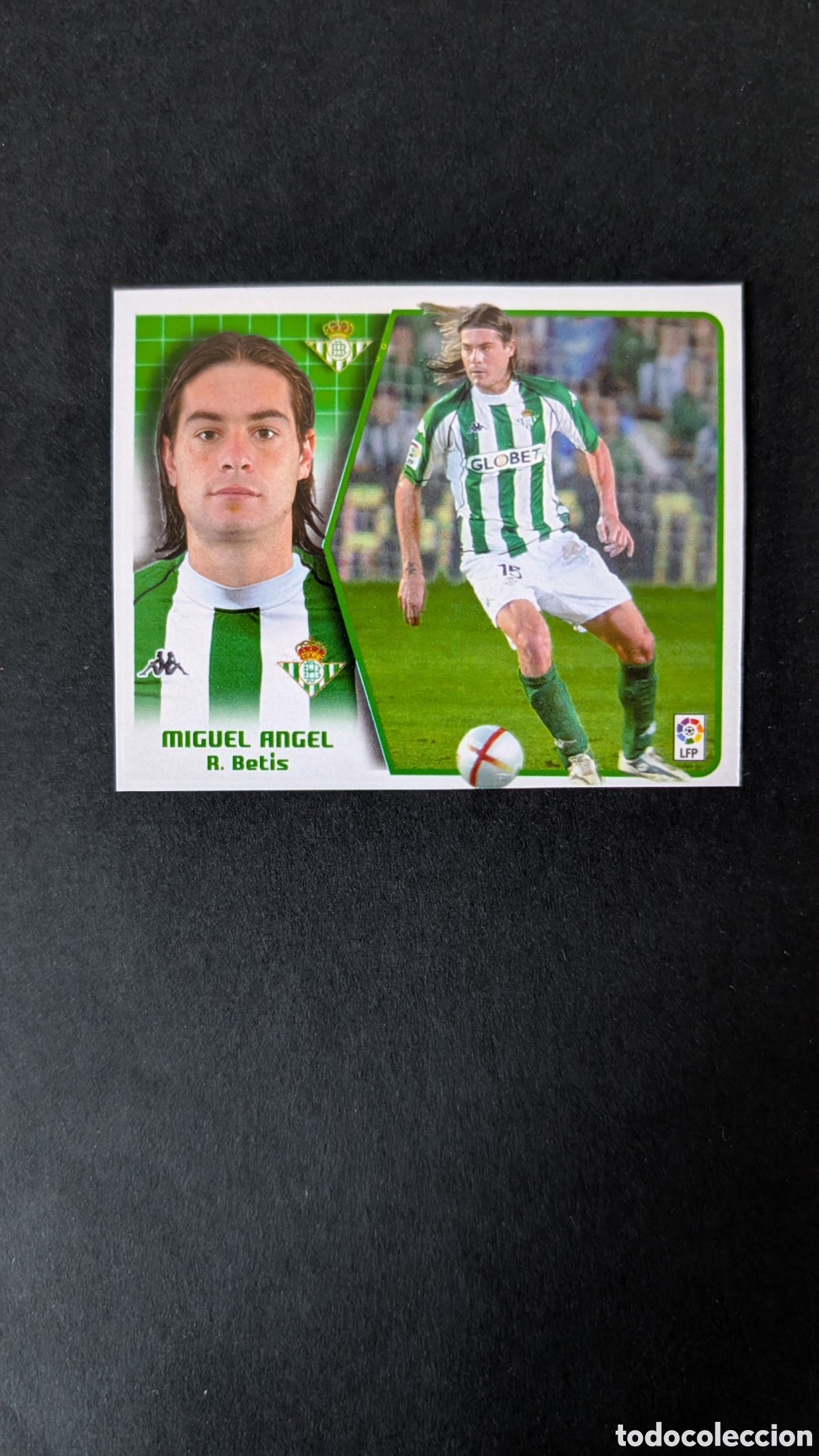 Cartes &agrave; collectionner de Football: MIGUEL ANGEL BETIS FICHAJE 29 LIGA ESTE 2005/06 05 06 RECORTADO