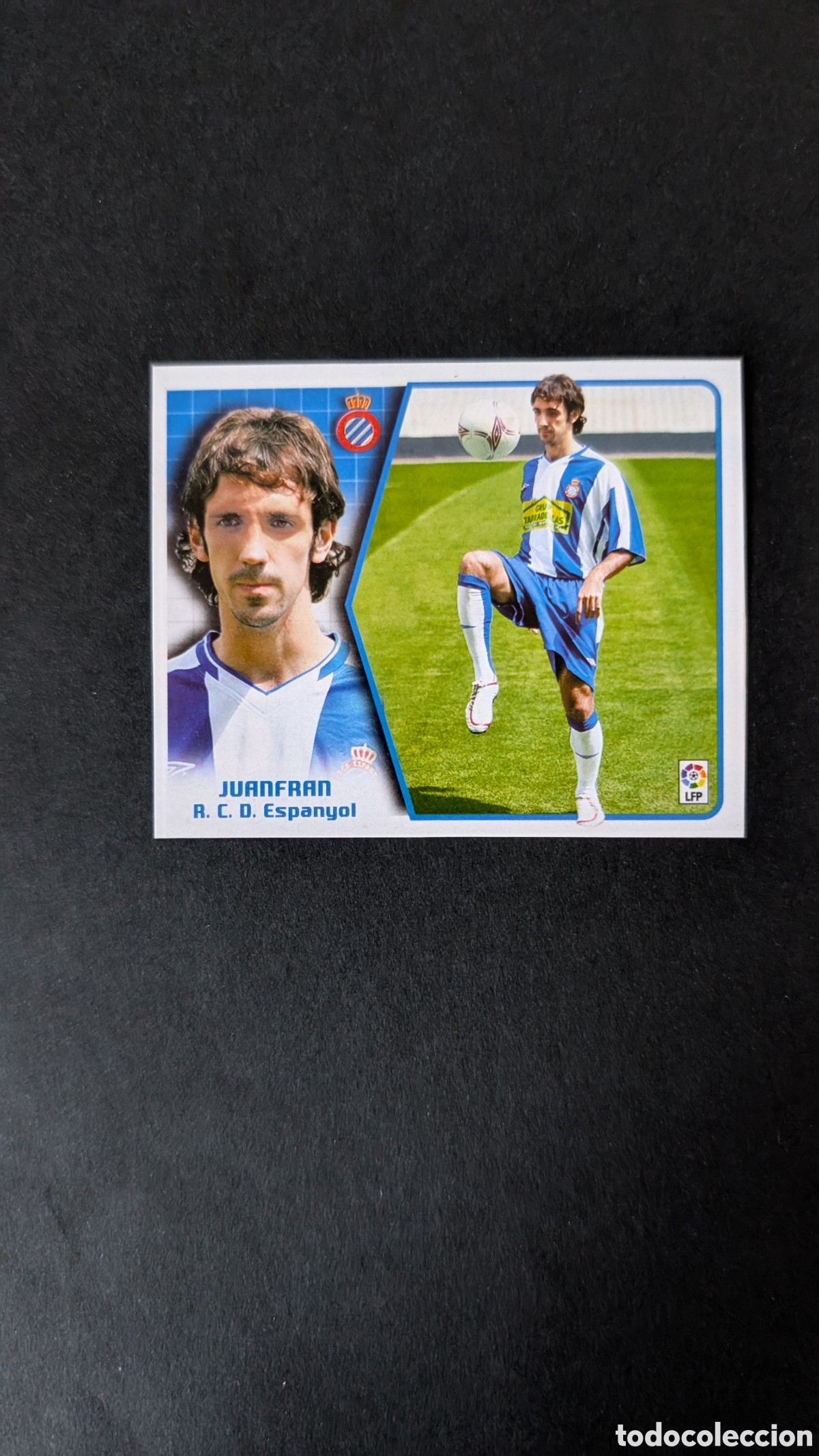 Cartes &agrave; collectionner de Football: JUANFRAN ESPANYOL FICHAJE 32 LIGA ESTE 2005/06 05 06 RECORTADO