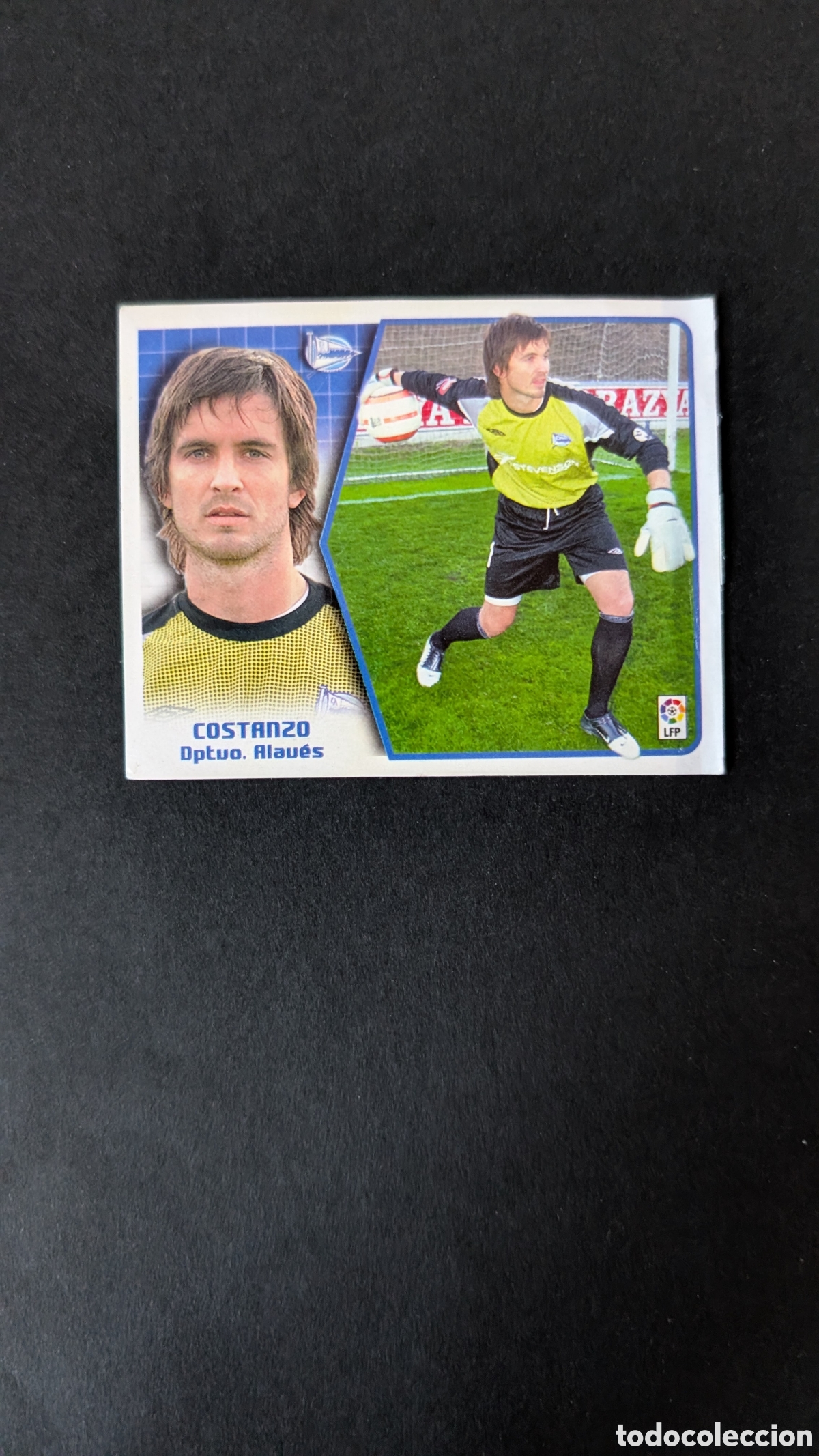 Cartes &agrave; collectionner de Football: COSTANZO ALAVES COLOCA LIGA ESTE 2005/06 05 06 VENTANILLA