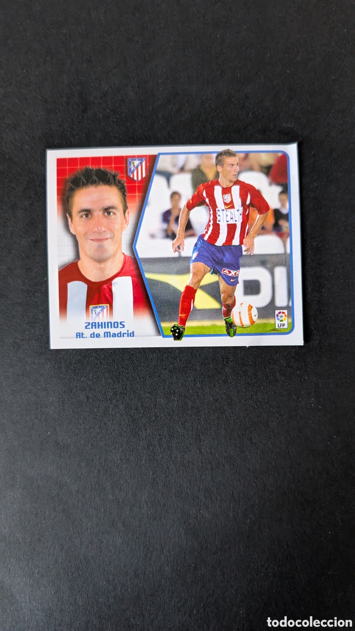 Cartes &agrave; collectionner de Football: ZAHINOS ATLETICO MADRID COLOCA LIGA ESTE 2005/06 05 06 VENTANILLA