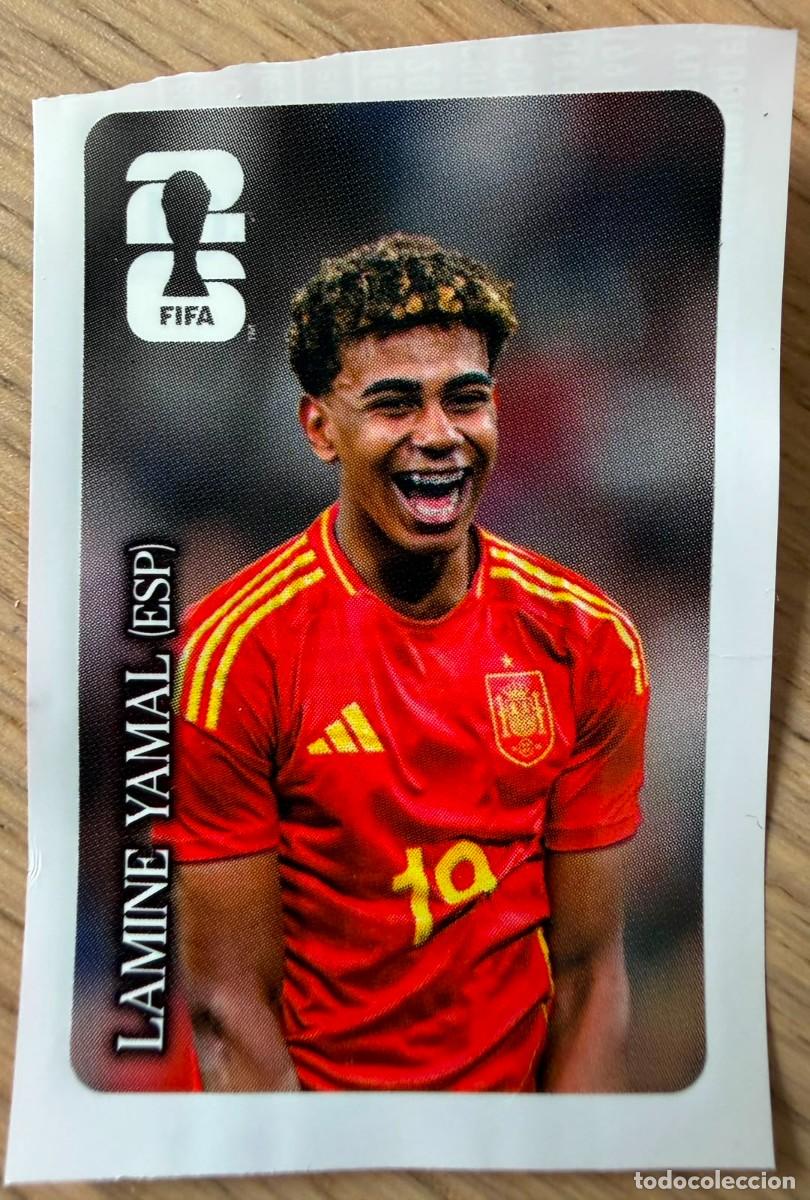 Cromos de F&uacute;tbol: CC1 CC 1 LAMINE YAMAL ESPA&Ntilde;A MUNDIAL FIFA WORLD CUP 2026 26 STICKER CROMO PANINI SIN PEGAR COCA COLA