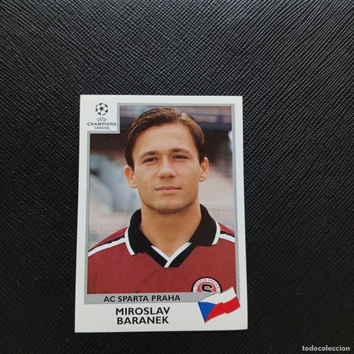 Football Stickers: 253 MIROSLAV BARANEK SPARTA PRAHA PANINI CHAMPIONS LEAGUE 1999 2000 99 00 - SIN PEGAR - A94 PG46
