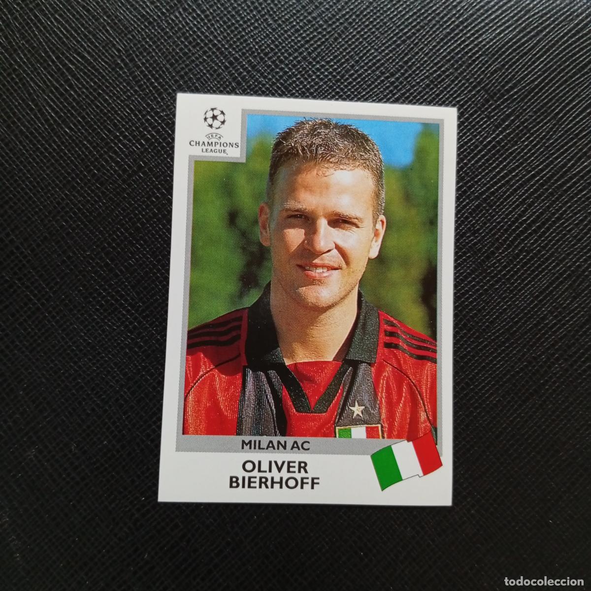 Football Stickers: 303 OLIVER BIERHOFF MILAN PANINI CHAMPIONS LEAGUE 1999 2000 99 00 - SIN PEGAR - A94 PG46