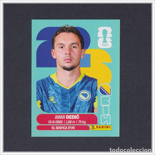 Fu&szlig;ball-Sticker: FIFA WORLD CUP 2026 26 MUNDIAL PANINI DEDIC BIH 3 BOSNIA HERZEGOVINA COLECCI&Oacute;N ALBUM LIGA STICKER
