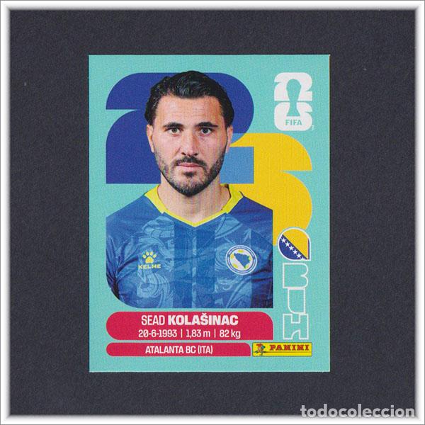 Fu&szlig;ball-Sticker: FIFA WORLD CUP 2026 26 MUNDIAL PANINI KOLASINAC BIH 4 BOSNIA HERZEGOVINA COLECCI&Oacute;N ALBUM STICKER