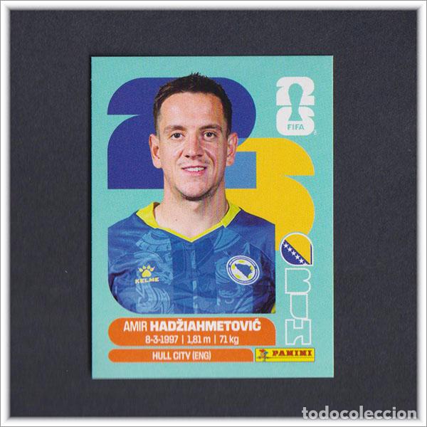 Fu&szlig;ball-Sticker: FIFA WORLD CUP 2026 26 MUNDIAL PANINI HADZIAHMETOVIC BIH 8 BOSNIA HERZEGOVINA COLECCI&Oacute;N LIGA STICKER