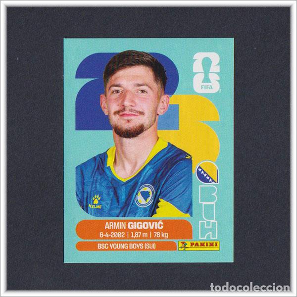 Fu&szlig;ball-Sticker: FIFA WORLD CUP 2026 26 MUNDIAL PANINI GIGOVIC BIH 10 BOSNIA HERZEGOVINA COLECCI&Oacute;N ALBUM STICKER