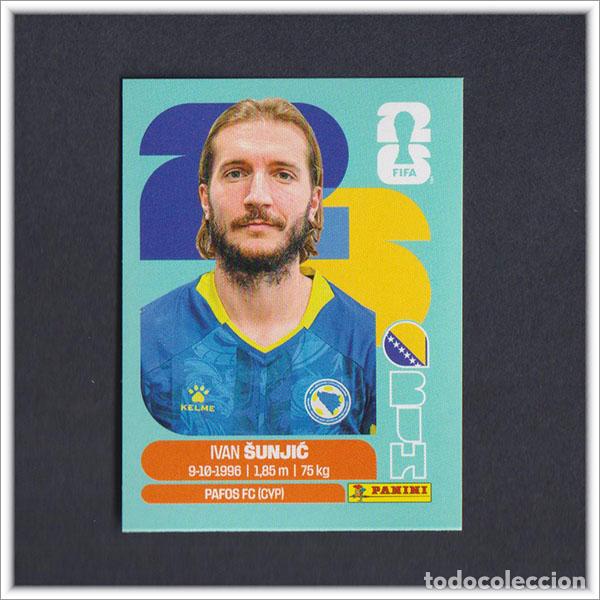 Fu&szlig;ball-Sticker: FIFA WORLD CUP 2026 26 MUNDIAL PANINI SUNJIC BIH 11 BOSNIA HERZEGOVINA COLECCI&Oacute;N ALBUM STICKER
