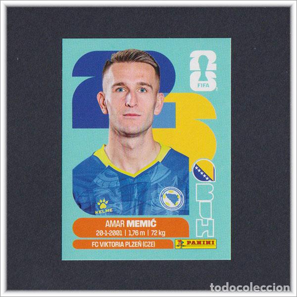 Fu&szlig;ball-Sticker: FIFA WORLD CUP 2026 26 MUNDIAL PANINI MEMIC BIH 16 BOSNIA HERZEGOVINA COLECCI&Oacute;N ALBUM LIGA STICKER