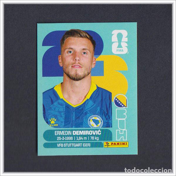 Fu&szlig;ball-Sticker: FIFA WORLD CUP 2026 26 MUNDIAL PANINI DEMIROVIC BIH 17 BOSNIA HERZEGOVINA COLECCI&Oacute;N ALBUM STICKER