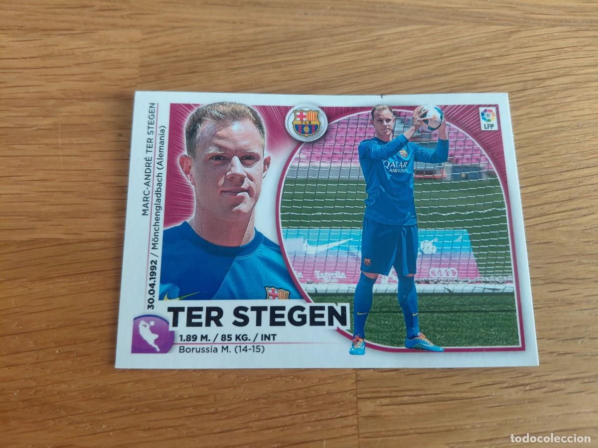 Figurine di Calcio: Ter Stegen -- n&ordm; 1 -- Barcelona -- 14/15 -- Este -- Nunca pegado