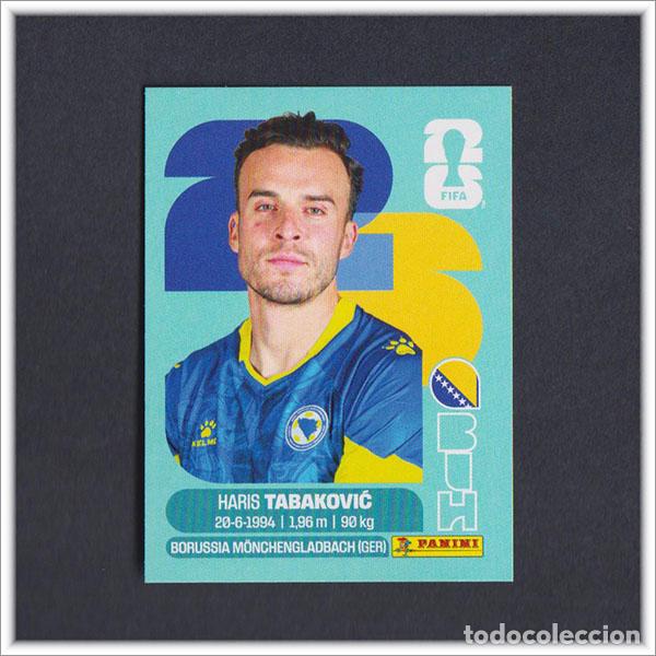 Figurine di Calcio: FIFA WORLD CUP 2026 26 MUNDIAL PANINI TABAKOVIC BIH 20 BOSNIA HERZEGOVINA COLECCI&Oacute;N ALBUM STICKER