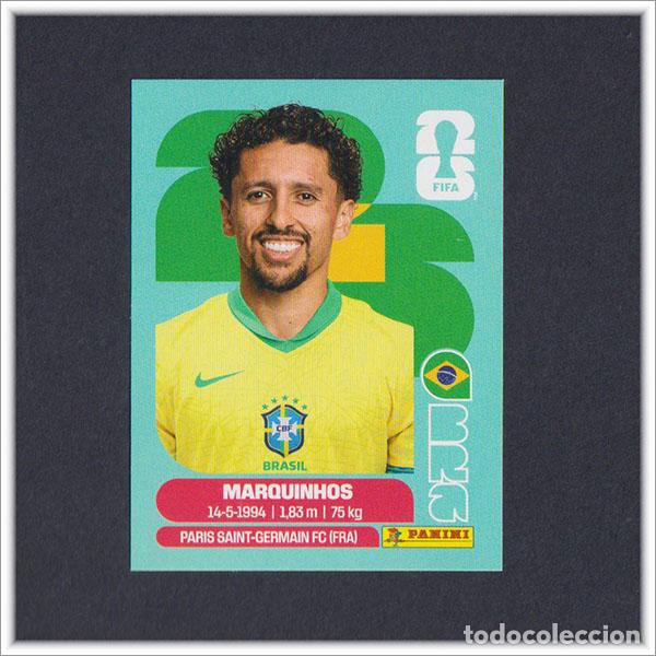 Figurine di Calcio: FIFA WORLD CUP 2026 26 MUNDIAL PANINI MARQUINHOS BRA 4 BRASIL COLECCI&Oacute;N LIGA ALBUM STICKER