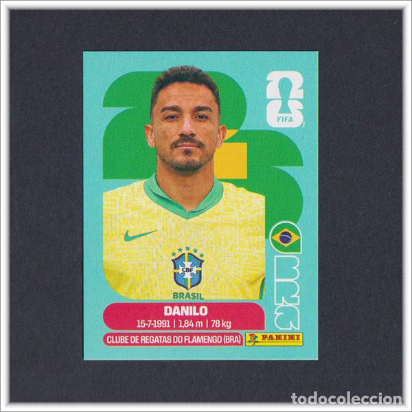 Figurine di Calcio: FIFA WORLD CUP 2026 26 MUNDIAL PANINI DANILO BRA 7 BRASIL COLECCI&Oacute;N LIGA ALBUM STICKER
