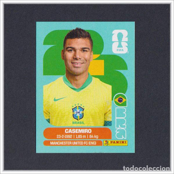 Cromos de Futebol: FIFA WORLD CUP 2026 26 MUNDIAL PANINI CASEMIRO BRA 10 BRASIL COLECCI&Oacute;N LIGA ALBUM STICKER