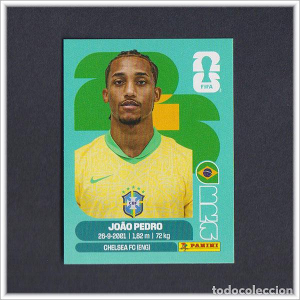 Cromos de Futebol: FIFA WORLD CUP 2026 26 MUNDIAL PANINI JOAO PEDRO BRA 16 BRASIL COLECCI&Oacute;N LIGA ALBUM STICKER
