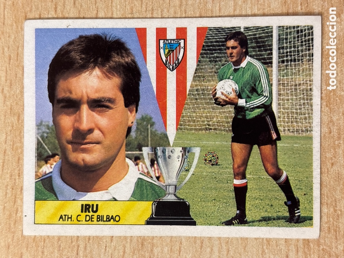 Cromos de Futebol: Iru Athletic Club de Bilbao Ed. Este 87 88 sin pegar