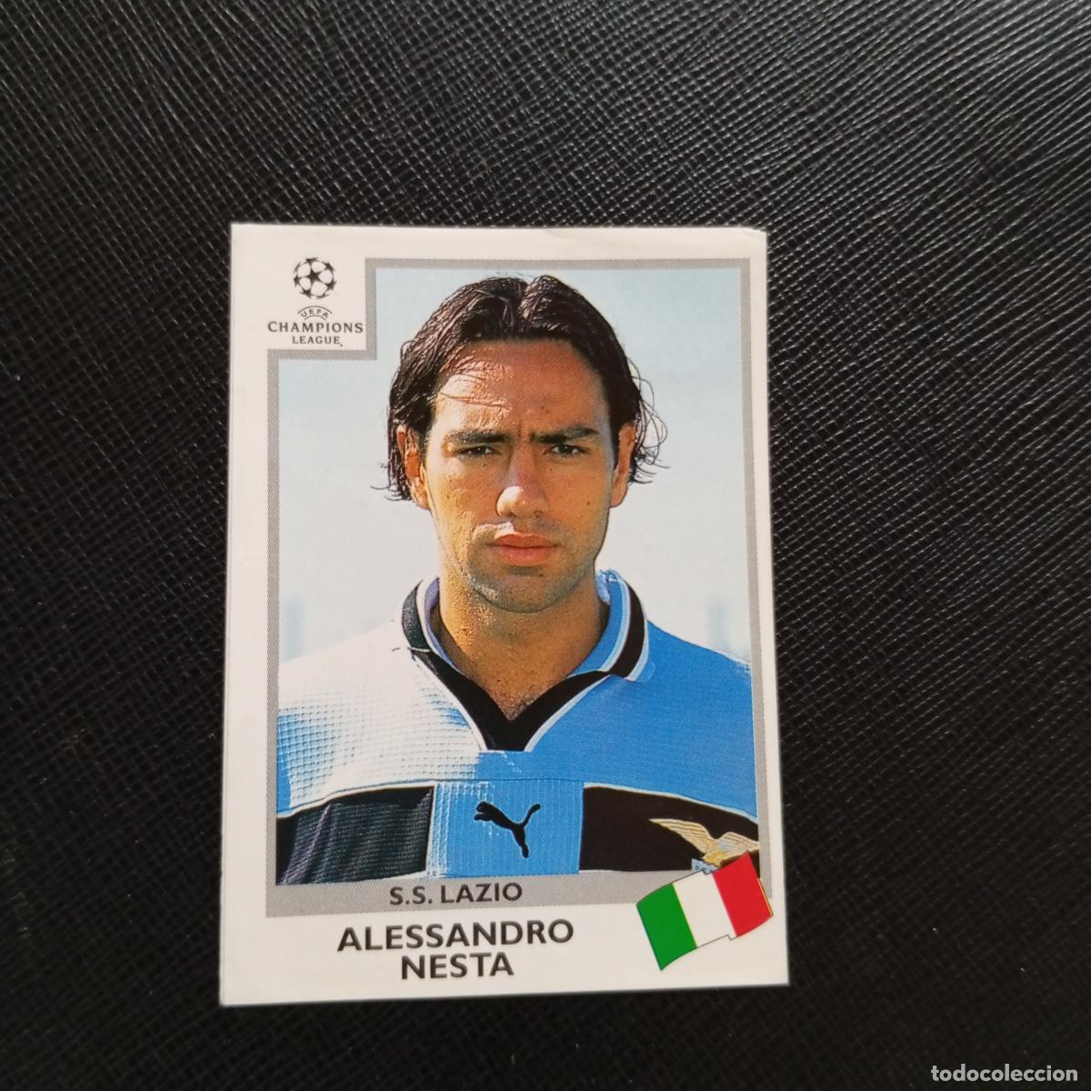 Cromos de Futebol: 4 ALESSANDRO NESTA LAZIO PAUNINI CHAMPIONS LEAGUE 1999 2000 99 00 - SIN PEGAR - A94 PG100