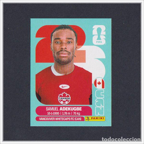 Cromos de F&uacute;tbol: FIFA WORLD CUP 2026 26 MUNDIAL PANINI ADEKUGBE CAN 5 CANADA COLECCI&Oacute;N LIGA ALBUM STICKER
