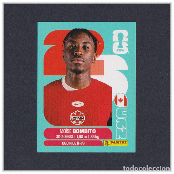 Cromos de Futebol: FIFA WORLD CUP 2026 26 MUNDIAL PANINI BOMBITO CAN 8 CANADA COLECCI&Oacute;N LIGA ALBUM STICKER