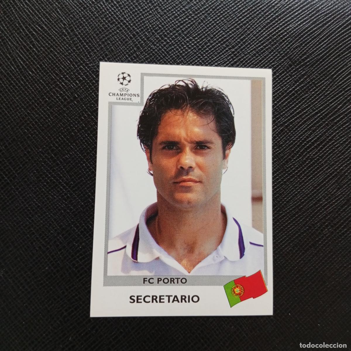 Cromos de Futebol: 156 SECRETARIO PORTO OPORTO PANINI CHAMPIONS LEAGUE 1999 2000 99 00 - SIN PEGAR - A94 PG100