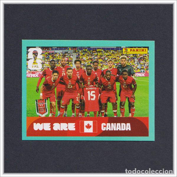 Cromos de Futebol: FIFA WORLD CUP 2026 26 MUNDIAL PANINI EQUIPO ALINEACI&Oacute;N CAN 13 CANADA COLECCI&Oacute;N LIGA ALBUM STICKER