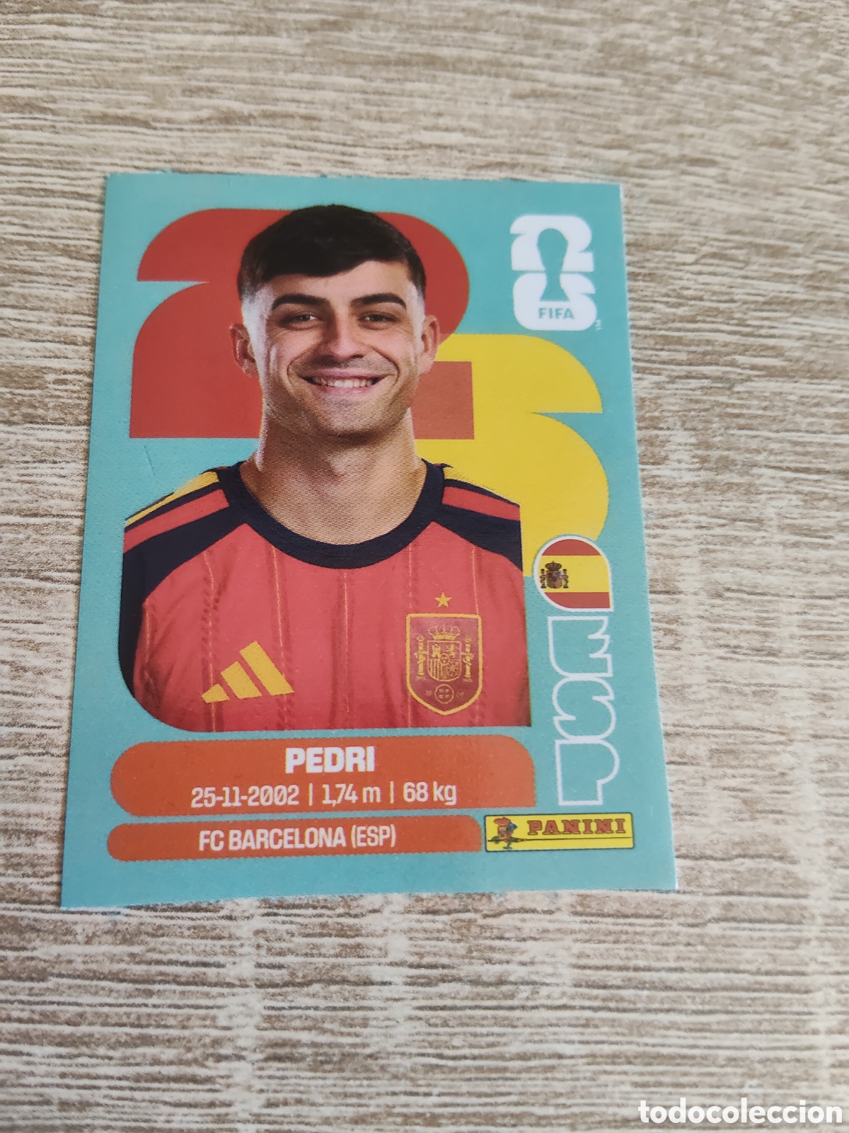 Cromos de Futebol: Panini mundial 2026 ESP 11 Pedri Espa&ntilde;a