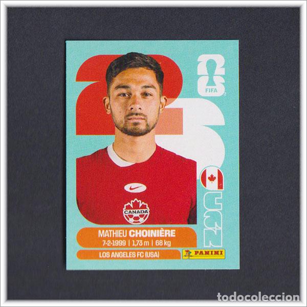 Cromos de Futebol: FIFA WORLD CUP 2026 26 MUNDIAL PANINI CHOINIERE CAN 15 CANADA COLECCI&Oacute;N LIGA ALBUM STICKER