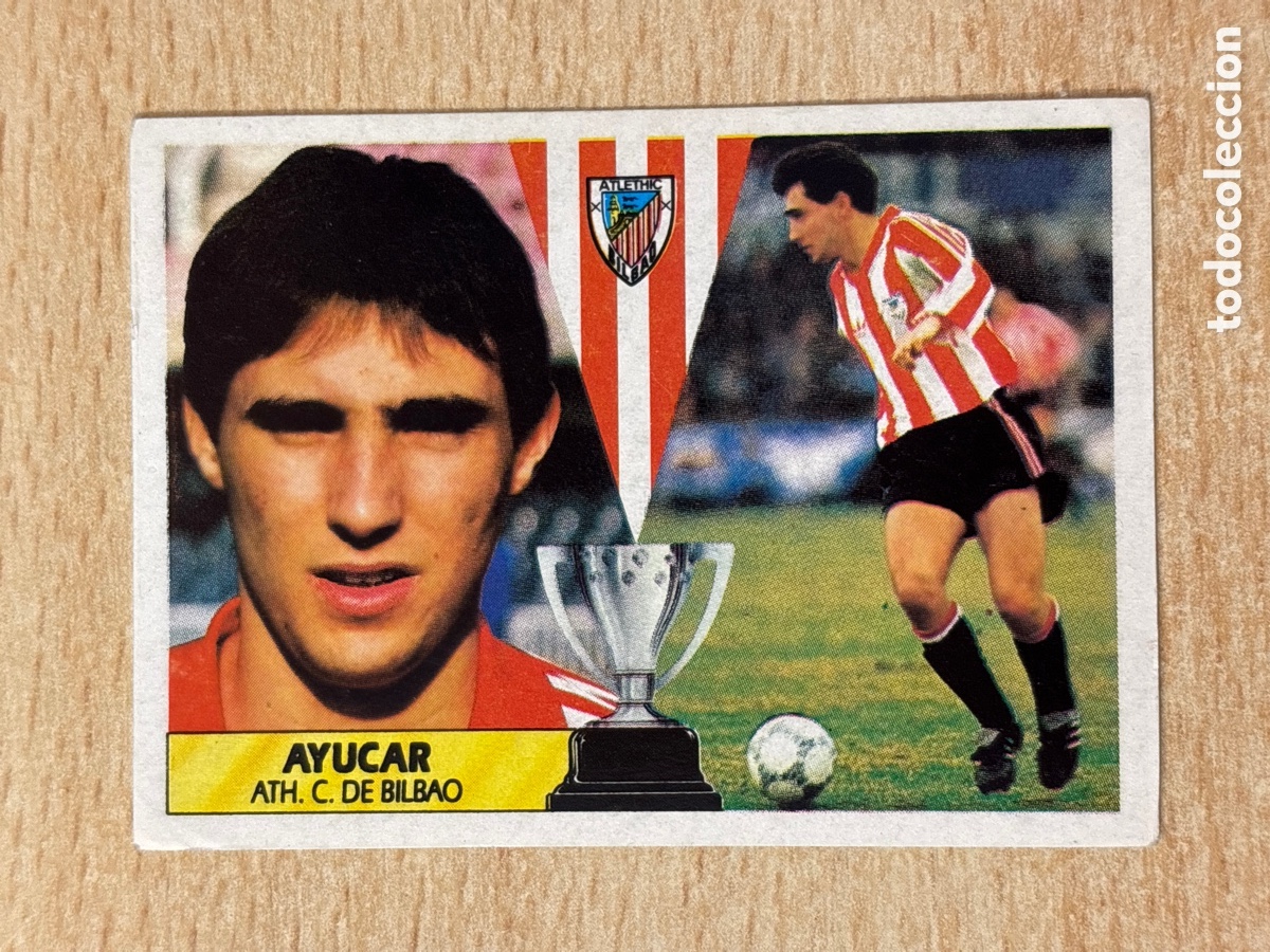 Cromos de f&uacute;tbol: Ayucar Athletic Club de Bilbao Ed. Este 87 88 sin pegar