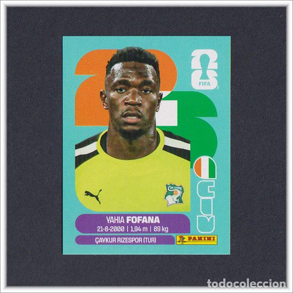 Cromos de F&uacute;tbol: FIFA WORLD CUP 2026 26 MUNDIAL PANINI FOFANA CIV 2 COSTA DE MARFIL COLECCI&Oacute;N LIGA ALBUM STICKER