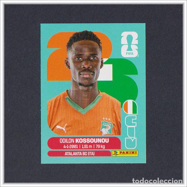 Cromos de F&uacute;tbol: FIFA WORLD CUP 2026 26 MUNDIAL PANINI KOSSOUNOU CIV 5 COSTA DE MARFIL COLECCI&Oacute;N LIGA ALBUM STICKER