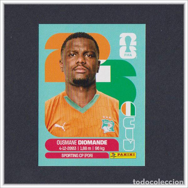 Cromos de F&uacute;tbol: FIFA WORLD CUP 2026 26 MUNDIAL PANINI DIOMANDE CIV 9 COSTA DE MARFIL COLECCI&Oacute;N LIGA ALBUM STICKER