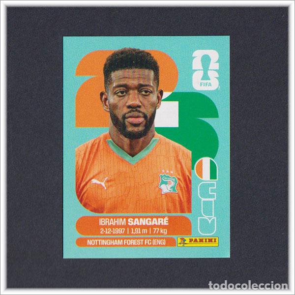 Cromos de F&uacute;tbol: FIFA WORLD CUP 2026 26 MUNDIAL PANINI SANGARE CIV 12 COSTA DE MARFIL COLECCI&Oacute;N LIGA ALBUM STICKER