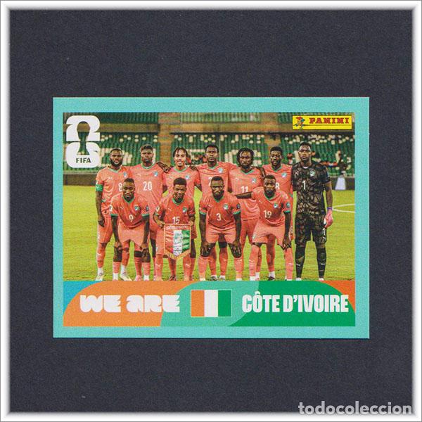 Cromos de F&uacute;tbol: FIFA WORLD CUP 2026 26 MUNDIAL PANINI EQUIPO ALINEACI&Oacute;N CIV 13 COSTA DE MARFIL COLECCI&Oacute;N STICKER