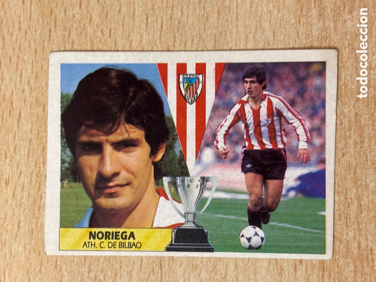 Cromos de F&uacute;tbol: Noriega Athletic Club de Bilbao Ed. Este 87 88 sin pegar