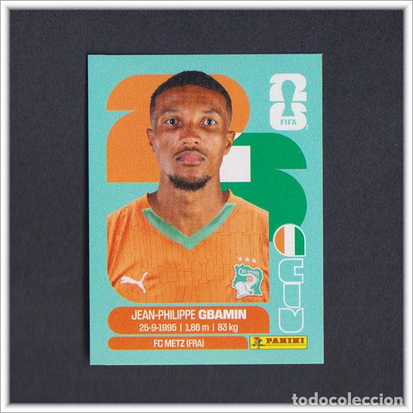 Cromos de F&uacute;tbol: FIFA WORLD CUP 2026 26 MUNDIAL PANINI GBAMIN CIV 14 COSTA DE MARFIL COLECCI&Oacute;N LIGA ALBUM STICKER