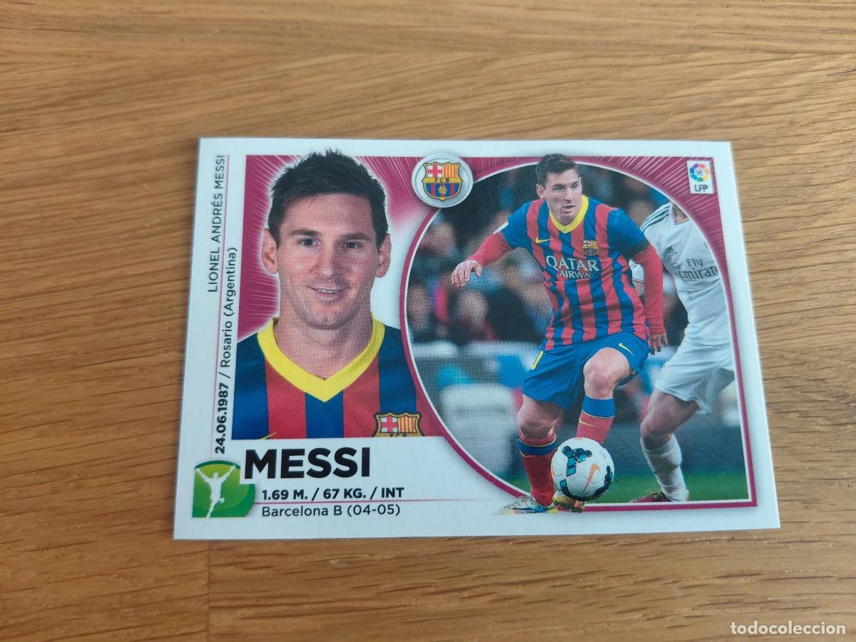 Fu&szlig;ball-Sticker: Messi -- n&ordm; 17 -- Barcelona -- 14/15 -- Este -- Nunca pegado