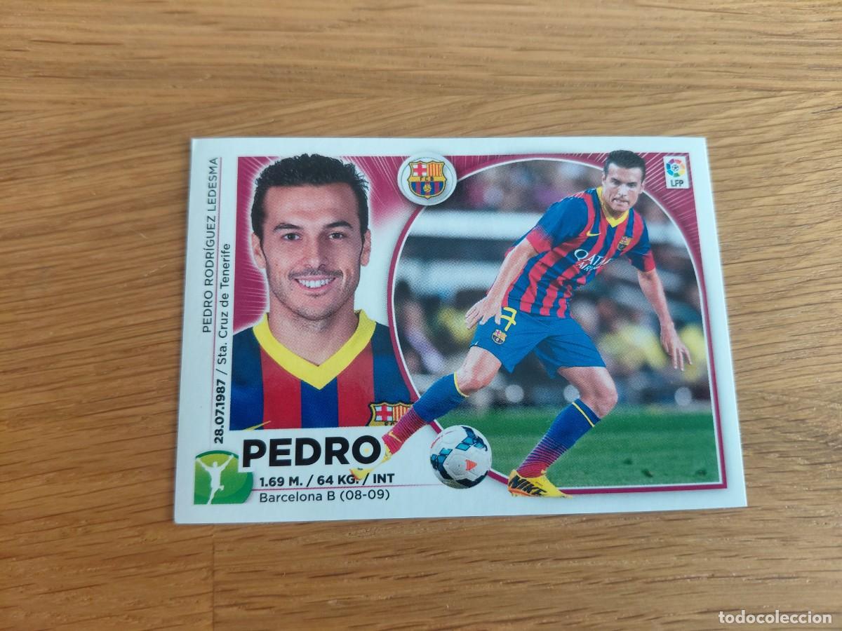 Figurine di Calcio: Pedro -- n&ordm; 18 -- Barcelona -- 14/15 -- Este -- Nunca pegado