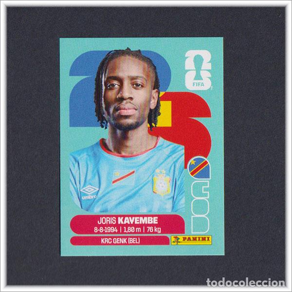Cromos de F&uacute;tbol: FIFA WORLD CUP 2026 26 MUNDIAL PANINI KAVEMBE COD 7 CONGO COLECCI&Oacute;N LIGA ALBUM STICKER