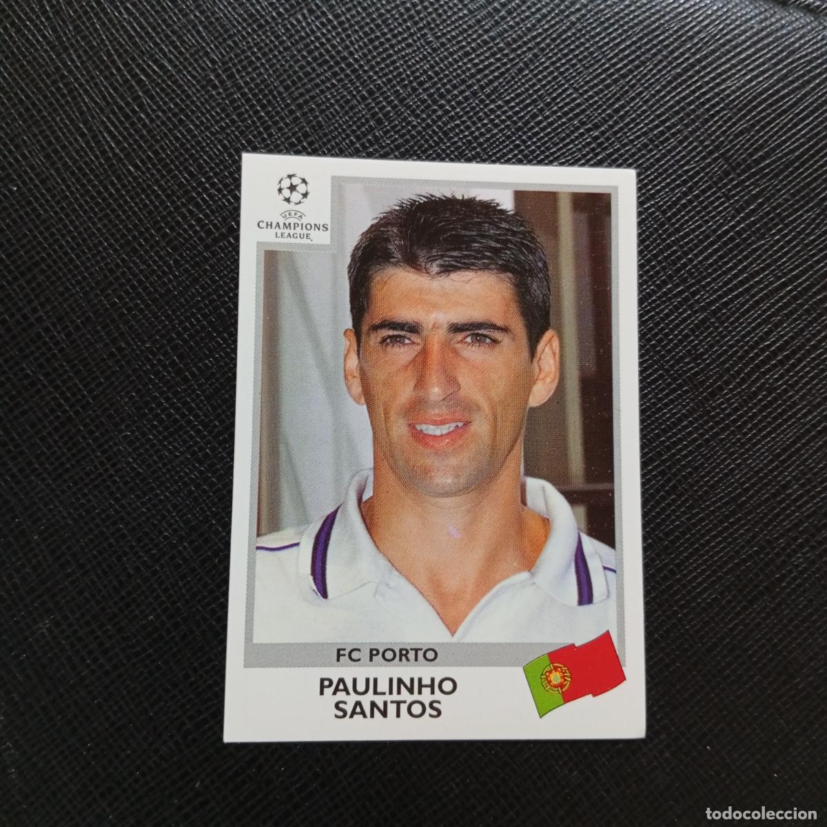 Cromos de F&uacute;tbol: 160 PAULINHO SANTOS PORTO OPORTO PANINI CHAMPIONS LEAGUE 1999 2000 99 00 - SIN PEGAR - A94 PG109