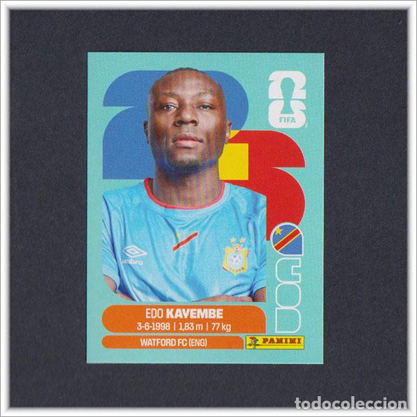 Cromos de F&uacute;tbol: FIFA WORLD CUP 2026 26 MUNDIAL PANINI KAVEMBE COD 10 CONGO COLECCI&Oacute;N LIGA ALBUM STICKER
