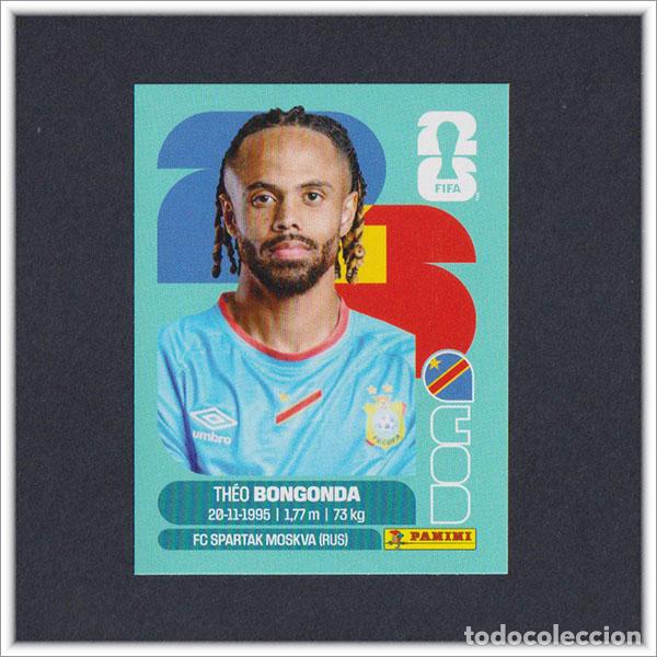 Cromos de F&uacute;tbol: FIFA WORLD CUP 2026 26 MUNDIAL PANINI BONGONDA COD 14 CONGO COLECCI&Oacute;N LIGA ALBUM STICKER