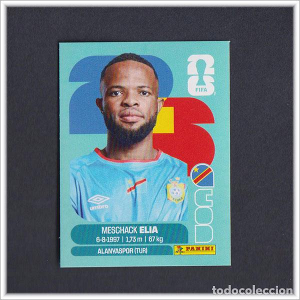 Cromos de F&uacute;tbol: FIFA WORLD CUP 2026 26 MUNDIAL PANINI ELIA COD 15 CONGO COLECCI&Oacute;N LIGA ALBUM STICKER