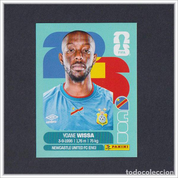 Cromos de F&uacute;tbol: FIFA WORLD CUP 2026 26 MUNDIAL PANINI WISSA COD 16 CONGO COLECCI&Oacute;N LIGA ALBUM STICKER