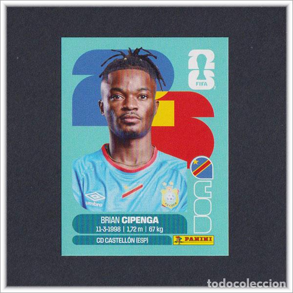 Cromos de F&uacute;tbol: FIFA WORLD CUP 2026 26 MUNDIAL PANINI CIPENGA COD 17 CONGO COLECCI&Oacute;N LIGA ALBUM STICKER