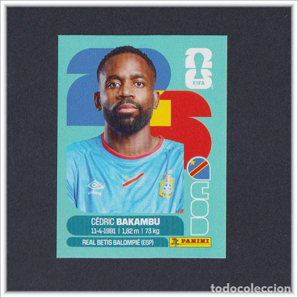 Cromos de F&uacute;tbol: FIFA WORLD CUP 2026 26 MUNDIAL PANINI BAKAMBU COD 19 CONGO COLECCI&Oacute;N LIGA ALBUM STICKER