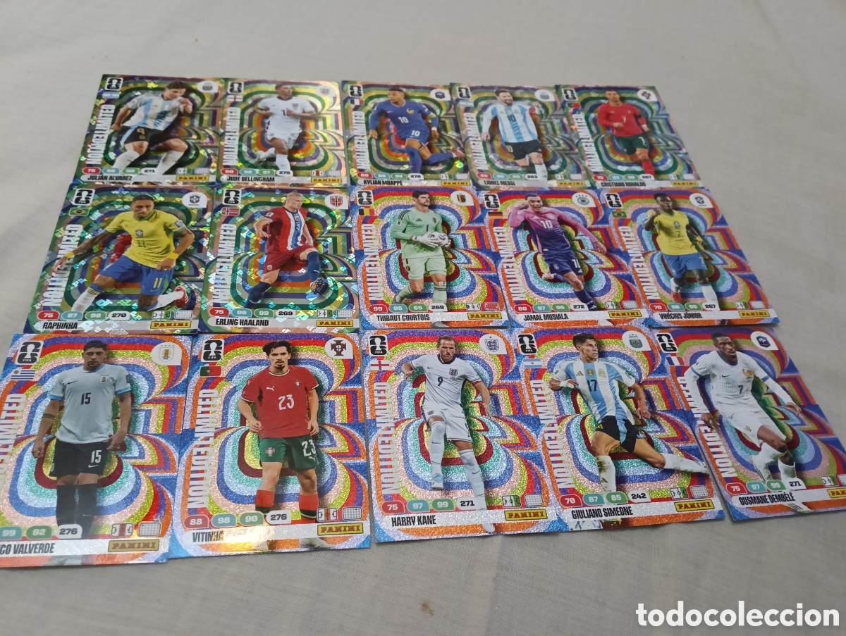 Cromos de F&uacute;tbol: Lote Adrenalyn World cup 2026
